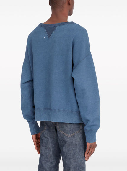 Maison Margiela Sweaters Blue