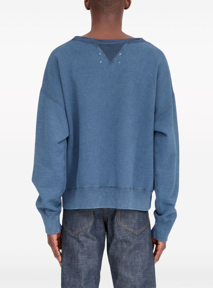 Maison Margiela Sweaters Blue