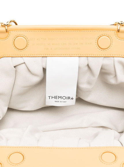 THEMOIRÈ Metallic Bios Logo-patch Woven Bag