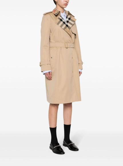 Burberry Coats Beige