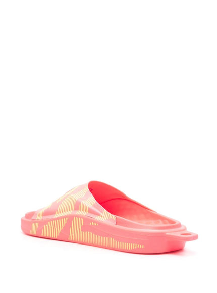 Adidas By Stella McCartney Striped Slides In Pink