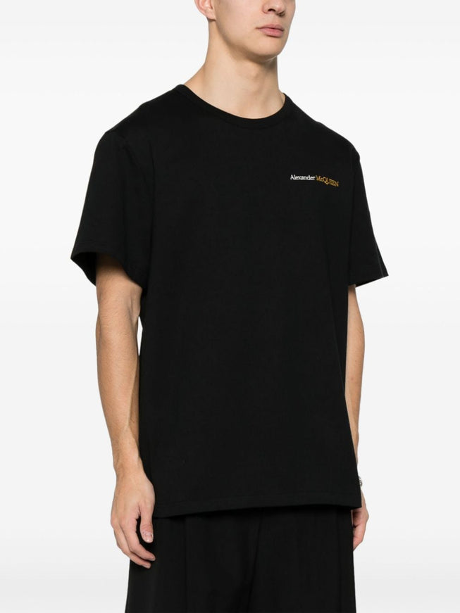 Alexander McQueen T-shirts and Polos Black