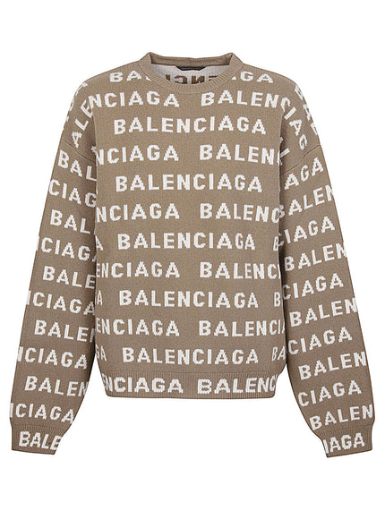 Balenciaga Sweaters Beige