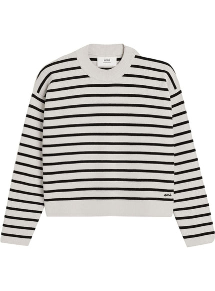 Ami Paris Sweaters White