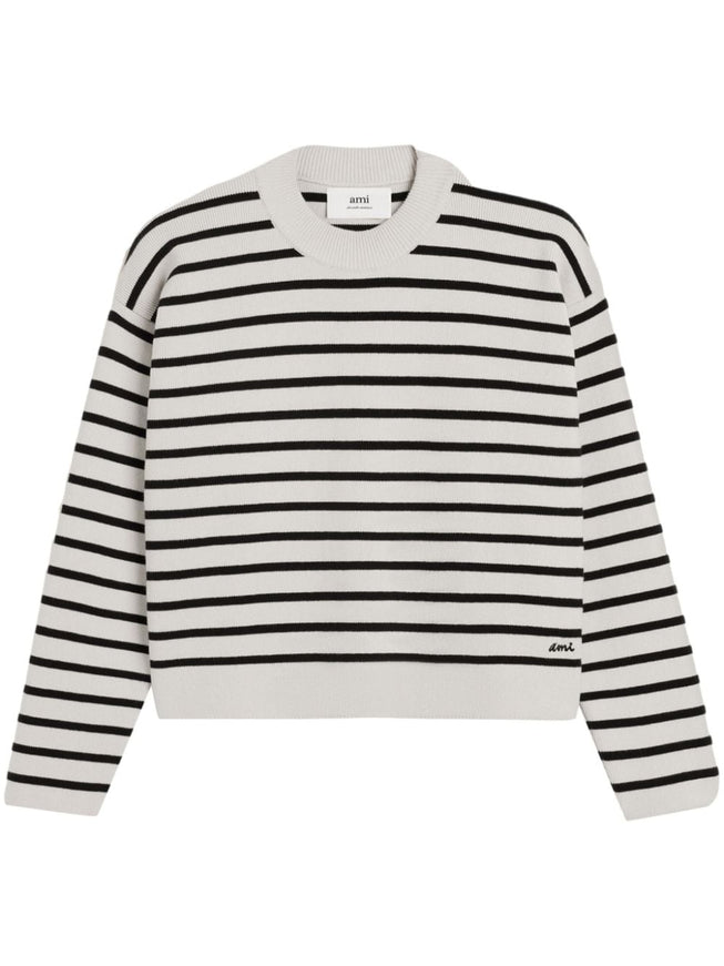 Ami Paris Sweaters White