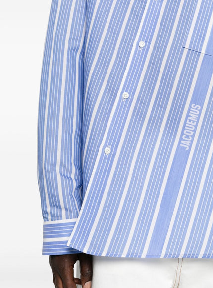 JACQUEMUS Shirts Clear Blue