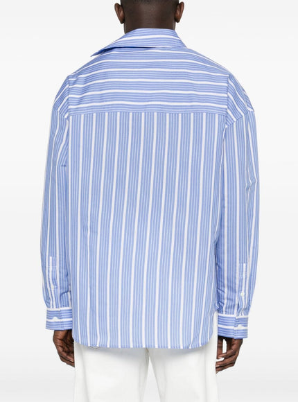 JACQUEMUS Shirts Clear Blue