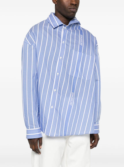 JACQUEMUS Shirts Clear Blue