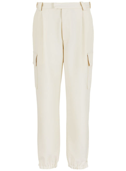 Emporio Armani E.ARMANI EXCLUSIVE PRE Trousers White