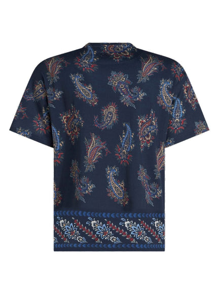 Etro T-shirts and Polos Blue