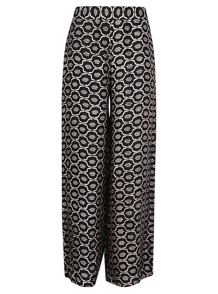 Obidi Printed Silk Trousers