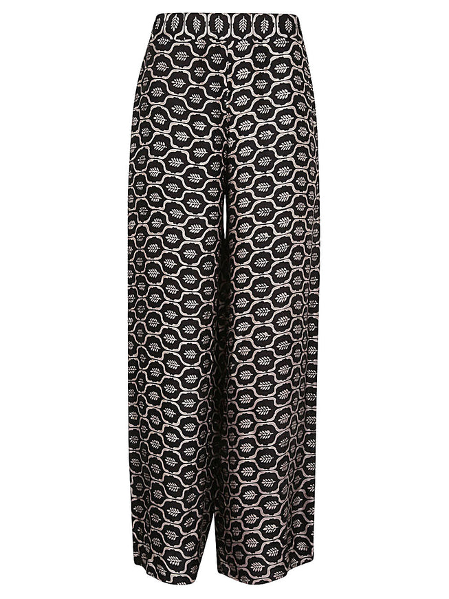 Obidi Printed Silk Trousers