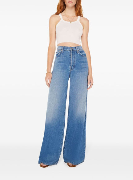 Mother The Dodger Skimp Cuffed Wide Leg Jeans