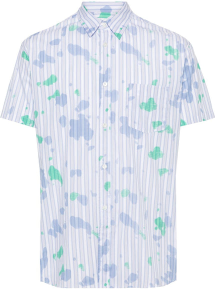 Comme des Garcons Shirts Clear Blue