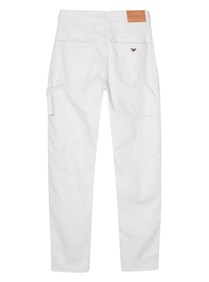 Emporio Armani Trousers White