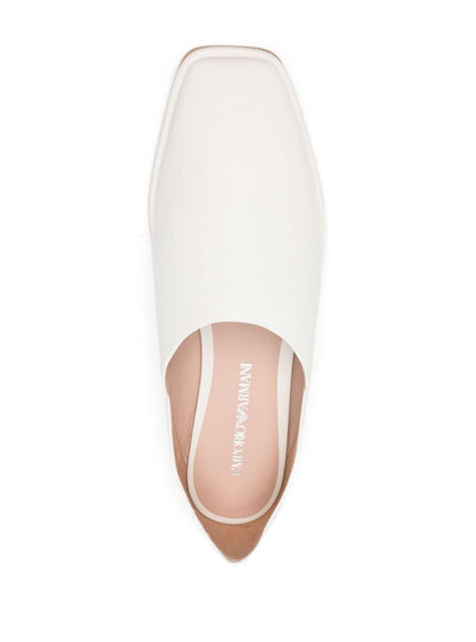 E 'CLAT Flat shoes White