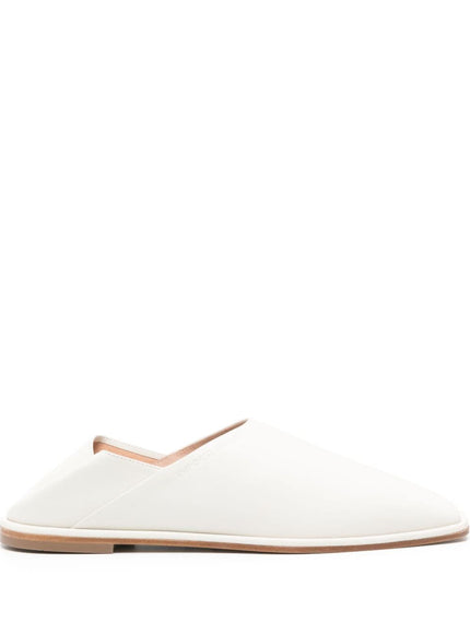 E 'CLAT Flat shoes White