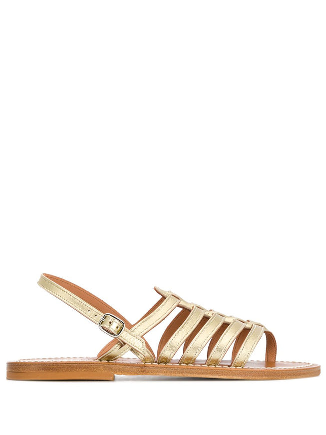 K Jacques St Tropez Sandals Golden