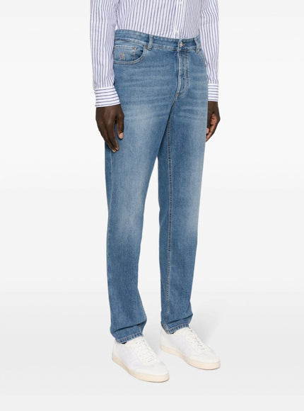 Brunello Cucinelli Jeans Clear Blue