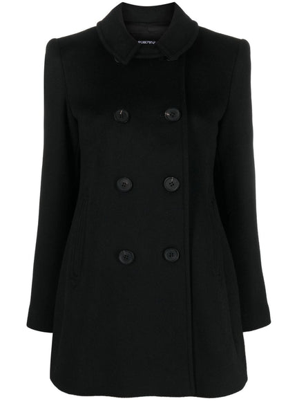 Emporio Armani Coats Black