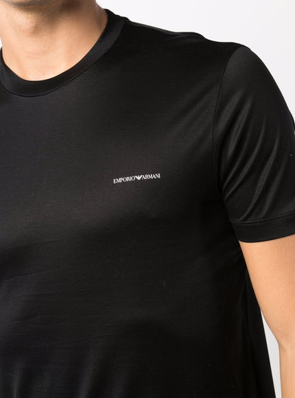 Emporio Armani T-shirts and Polos Black