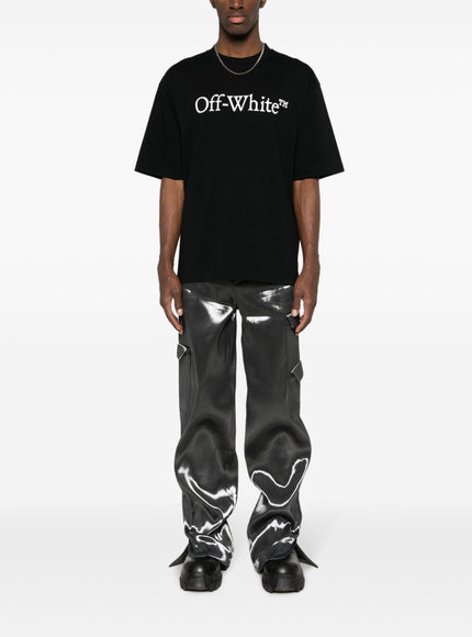 Off White T-shirts and Polos Black