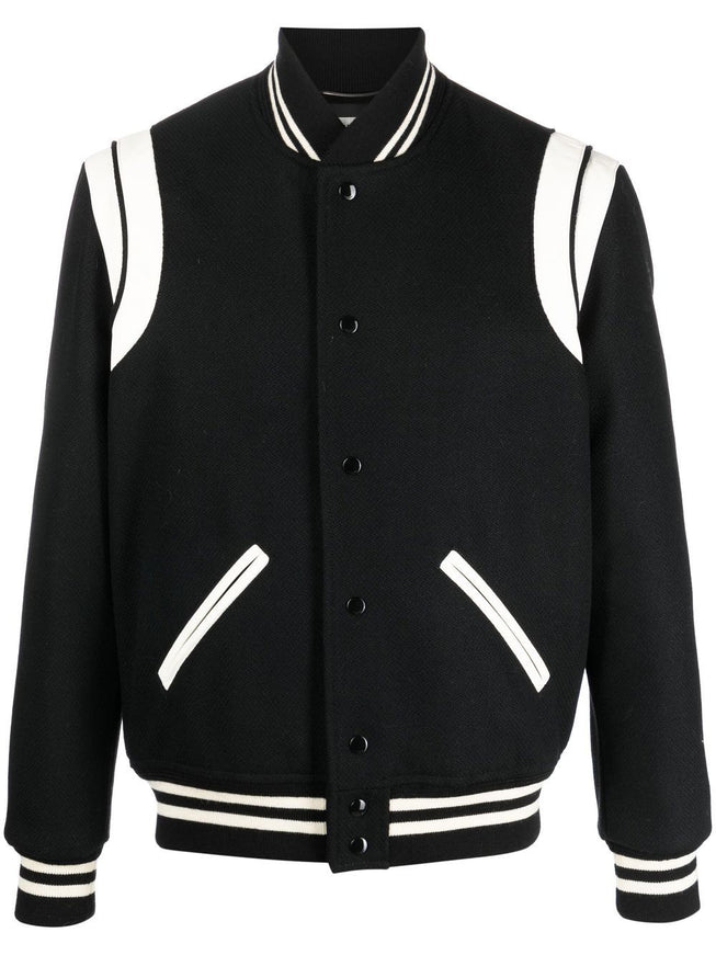 Saint Laurent Teddy Jacket In Black