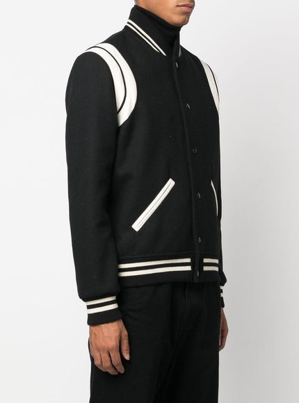 Saint Laurent Teddy Jacket In Black