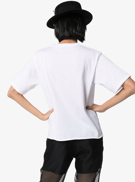 Saint Laurent Logo T-shirt in White