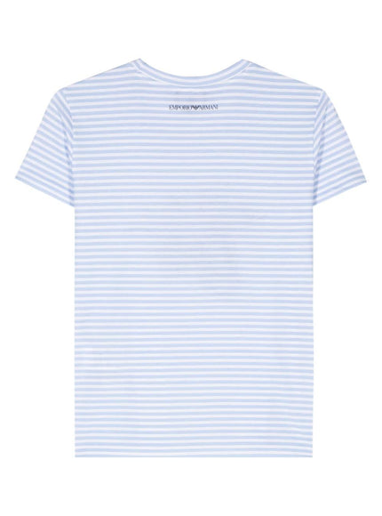 Emporio Armani T-shirts and Polos Clear Blue