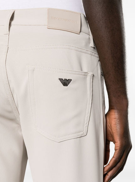 Emporio Armani Trousers Dove Grey