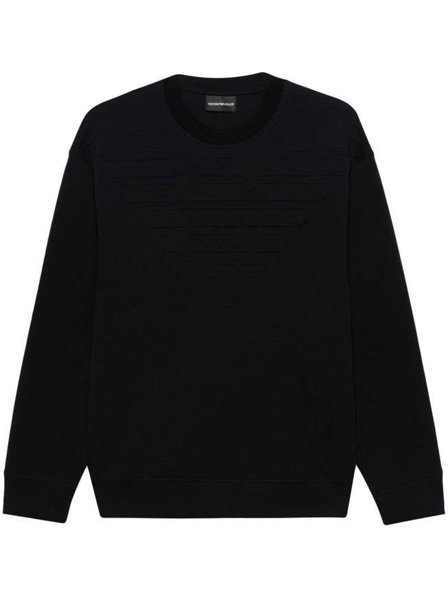 Emporio Armani Sweaters Blue