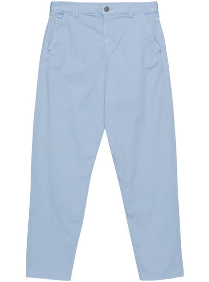 Emporio Armani Trousers Clear Blue