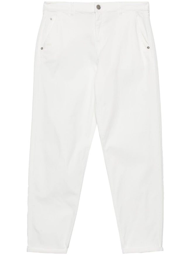 Emporio Armani Trousers White