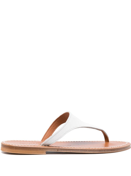 K Jacques St Tropez Sandals White