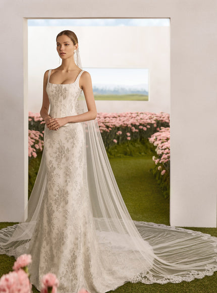 Rosa Clará Couture Remo Two-Piece Lace Mermaid Wedding Dress