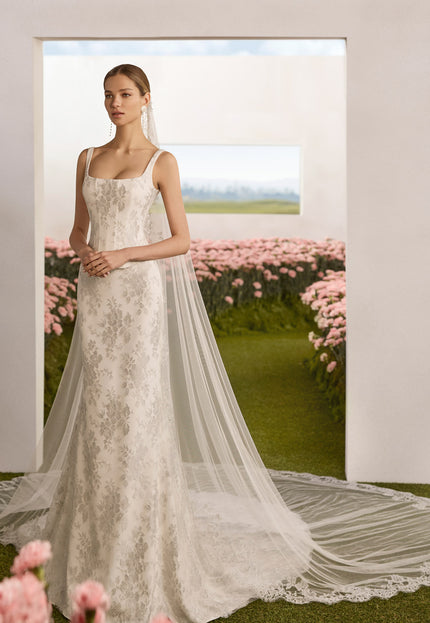 Rosa Clará Couture Remo Two-Piece Lace Mermaid Wedding Dress