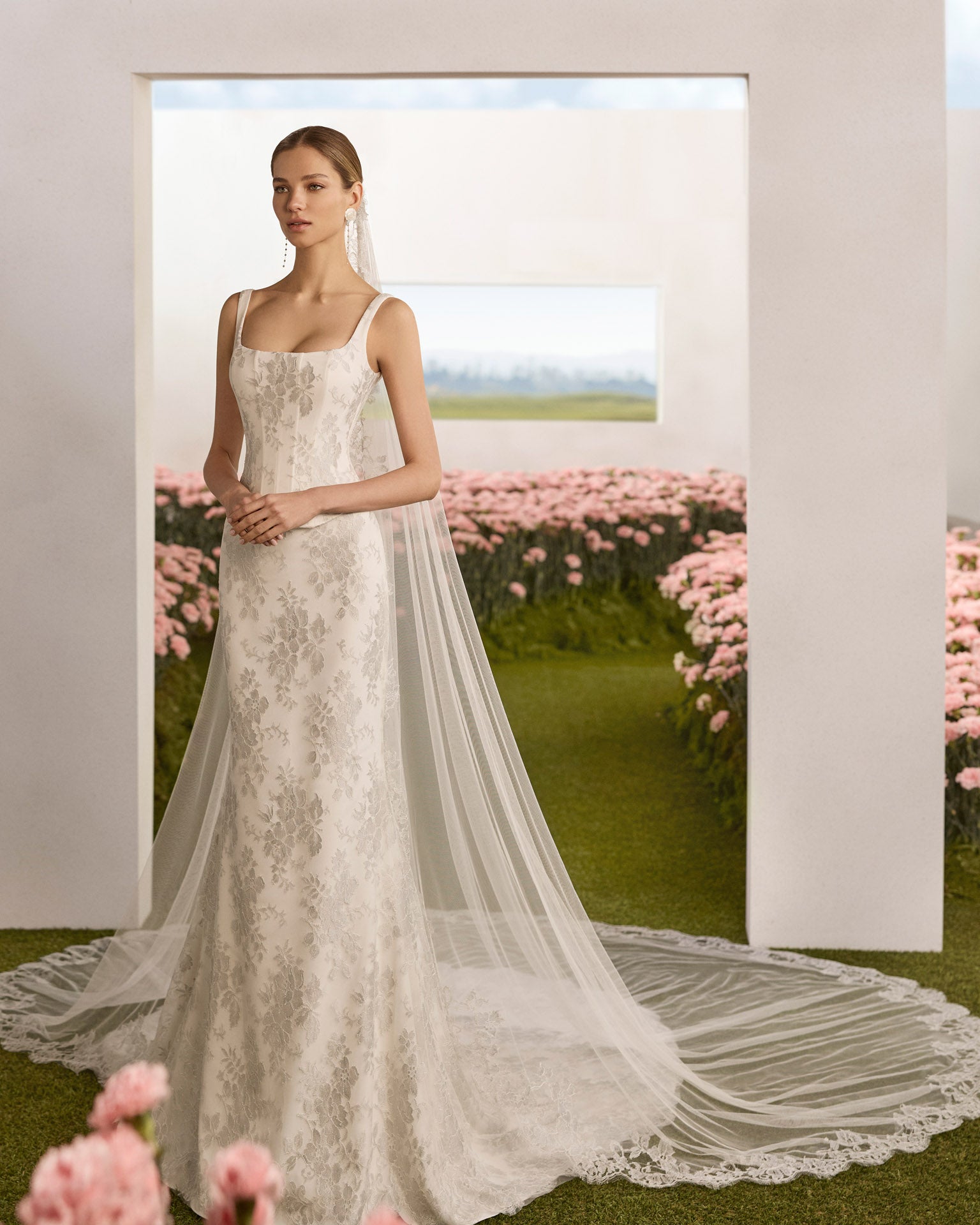 rosa clara lace dress Rosa Clara Soft Intra Lace Wedding Dress HK