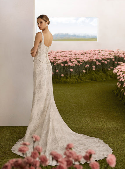 Rosa Clará Couture Remo Two-Piece Lace Mermaid Wedding Dress