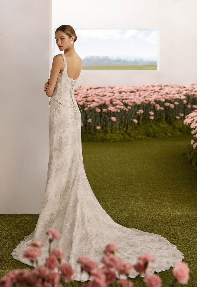 Rosa Clará Couture Remo Two-Piece Lace Mermaid Wedding Dress