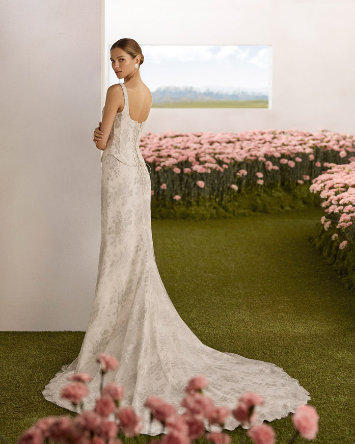 Rosa Clará Couture Remo Two-Piece Lace Mermaid Wedding Dress