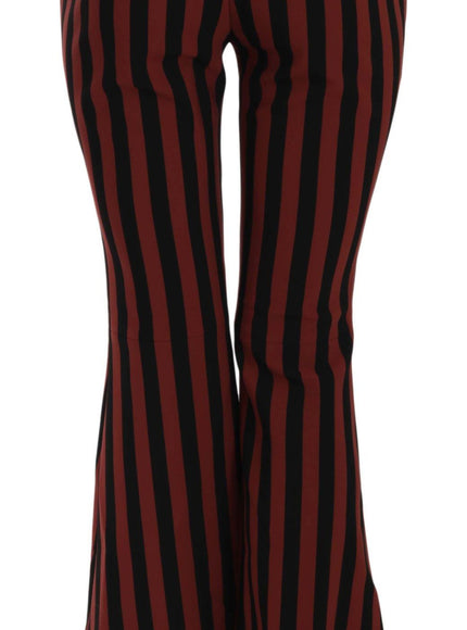 Dolce & Gabbana Striped Crop Pants