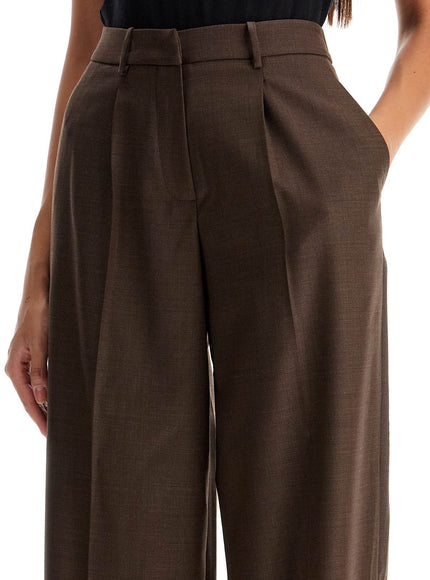 Magda Butrym wide stretch wool trousers for comfortable fit