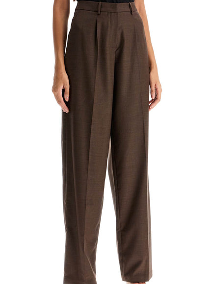 Magda Butrym wide stretch wool trousers for comfortable fit