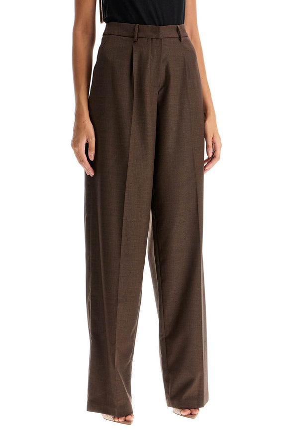 Magda Butrym wide stretch wool trousers for comfortable fit