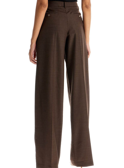 Magda Butrym wide stretch wool trousers for comfortable fit