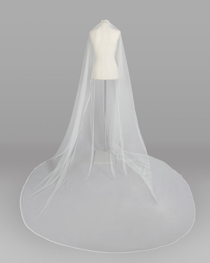 Rosa Clará Couture Soft Tulle & Guipure Bridal Veil