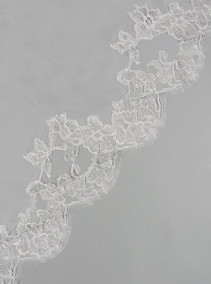 Rosa Clará Couture Soft Tulle Velo Lace Wedding Veil