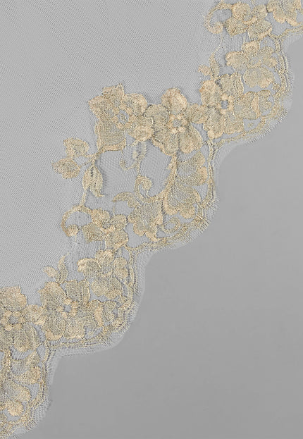 Rosa Clará Couture Soft Tulle Velo Lace Wedding Veil