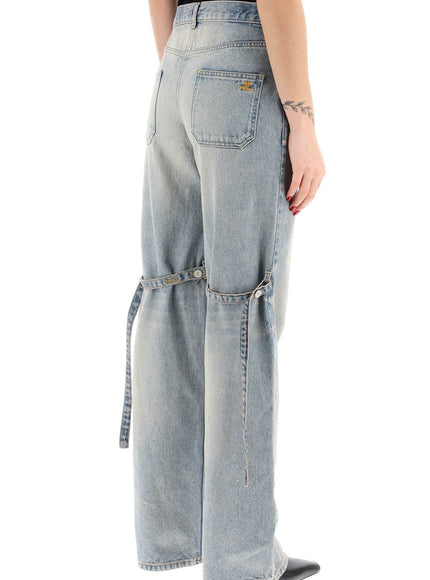 Courreges "denim sailor-style baggy